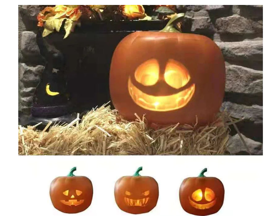 Animated Talking Pumpkin Lantern