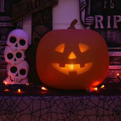 Animated Talking Pumpkin Lantern