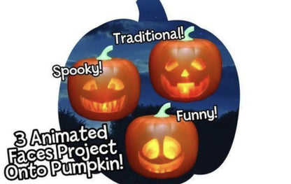 Animated Talking Pumpkin Lantern